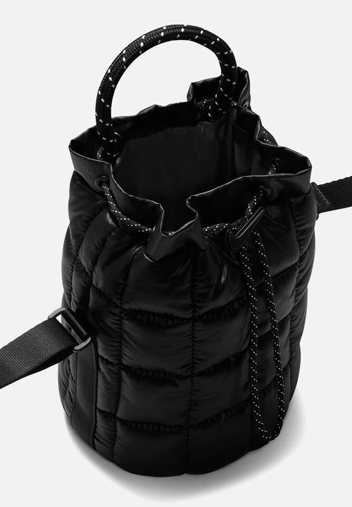Nike - Nk Nsw Puffle Tiny Tote  - Black/Iron Grey/Black