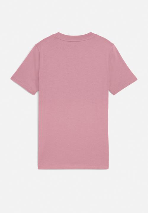 PUMA - Ess Metallic Tee G-Poised Pink/Metallic Gold