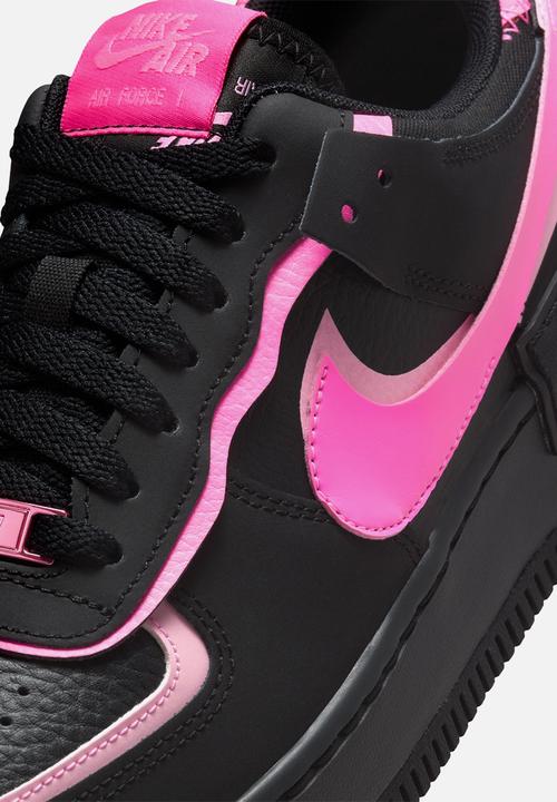 nike w air force 1 shadow black