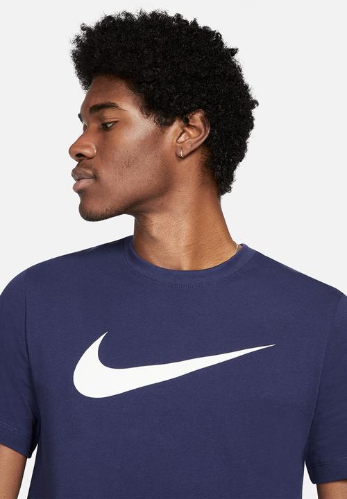 Nike - NSW Icon Swoosh Tee - Midnight Navy/White