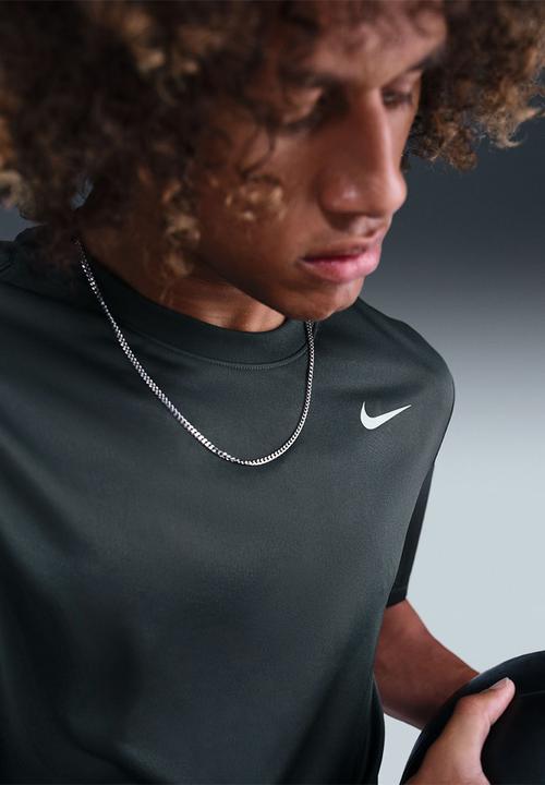 Nike - Dri-FIT  Reset Training Tee - Seaweed/Matte Silver