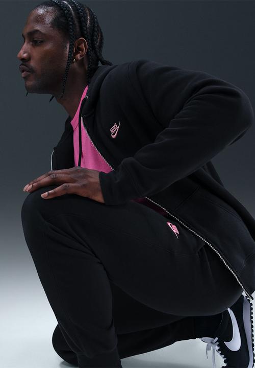 Nike - NSW  Club BB Jogger - Black/Black/Pinksicle