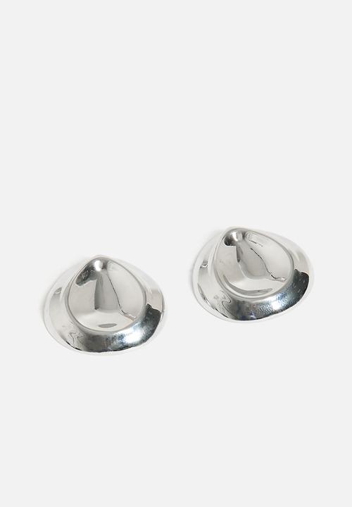 Tessa Design - Dora studded earrings - silver