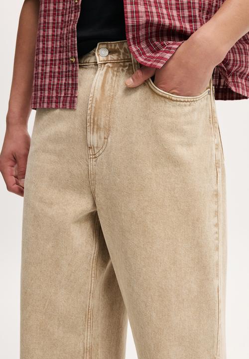 Cotton On - Super Baggy Jean - Washed Cinnamon