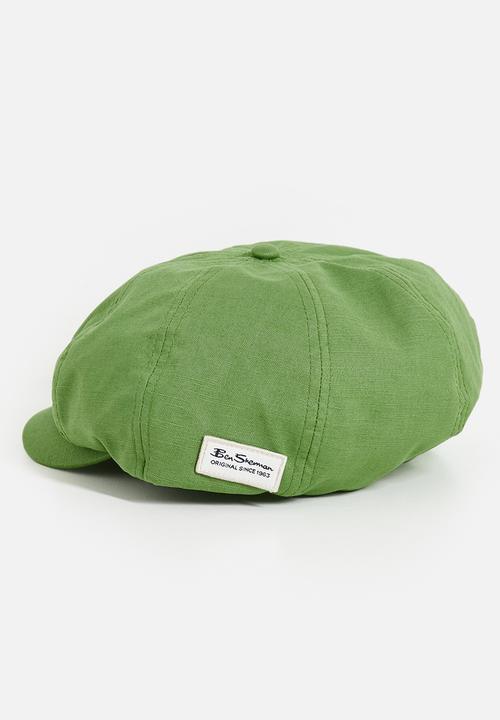 Ben Sherman - Ivy Linen Hat - Jade Green