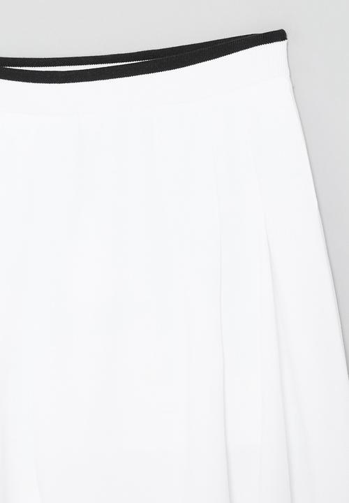 POLO - Girls charlotte tennis skort - white