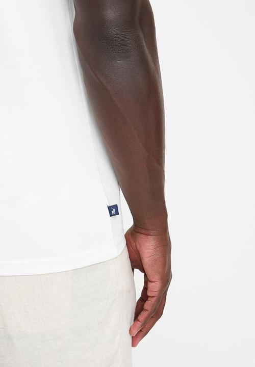 POLO - NICK Crew Neck Graphic T-Shirt - White