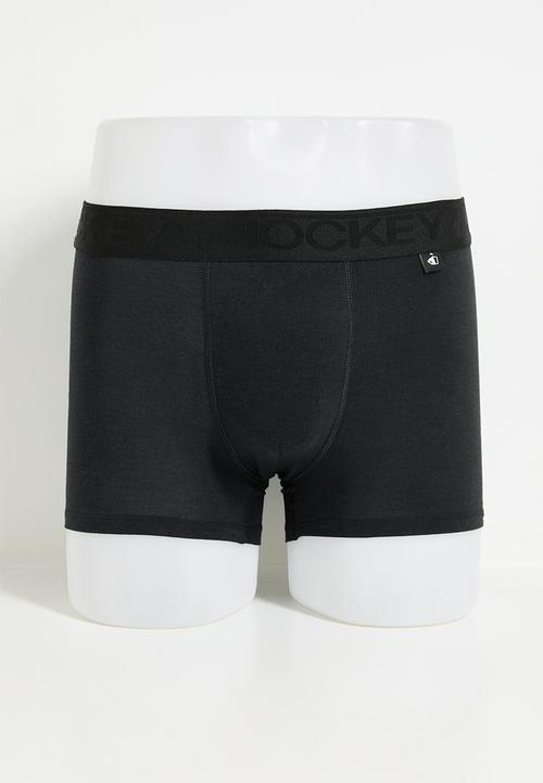Jockey - U-Pouch short leg trunk 2 pack - navy/black