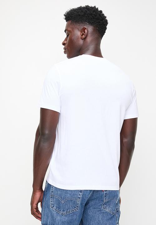 Calvin Klein - Ss 30S Eu Ck Bh Logo Graphic Tee - Brilliant White