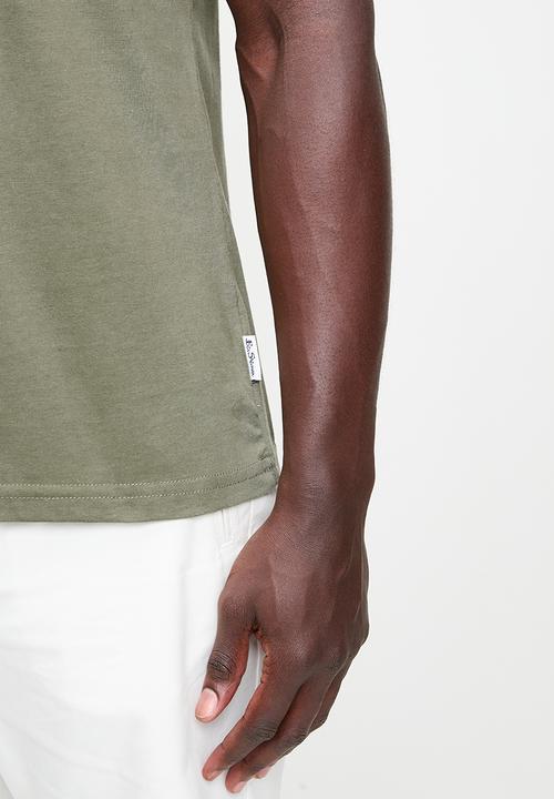 Ben Sherman - ESSENTIAL TARGET TEE - OLIVE