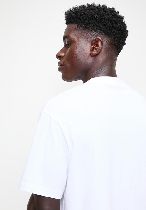 Calvin Klein - Ss 30S Micro Monologo Graphic Tee - Brilliant White