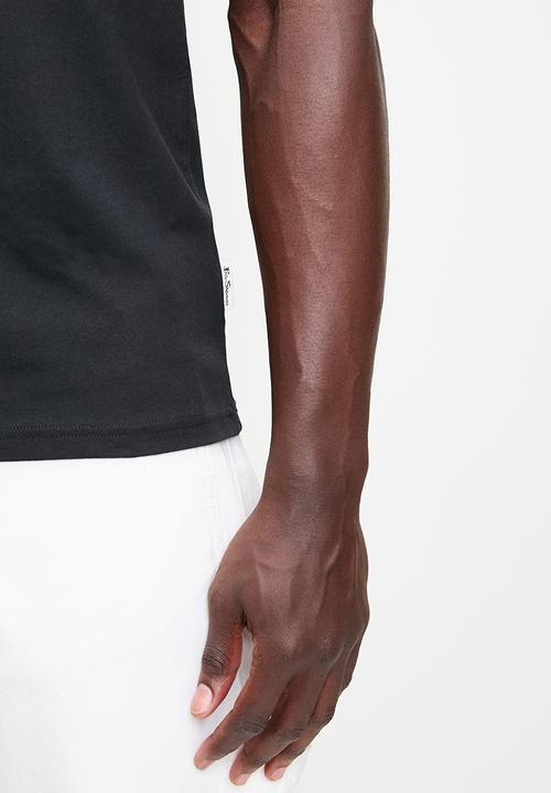 Ben Sherman - ESSENTIAL TARGET TEE - BLACK