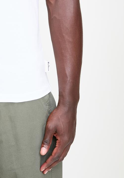 Ben Sherman - ESSENTIAL TARGET TEE - WHITE