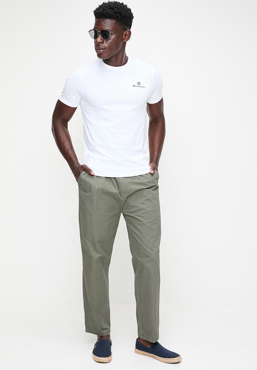 Ben Sherman - ESSENTIAL TARGET TEE - WHITE