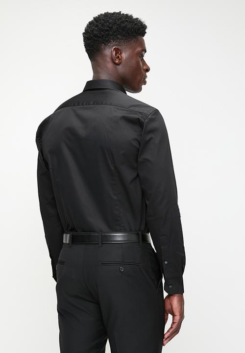 Ben Sherman - Essential target shirt long sleeve - black