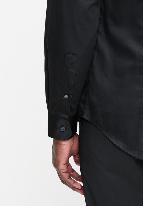 Ben Sherman - Essential target shirt long sleeve - black