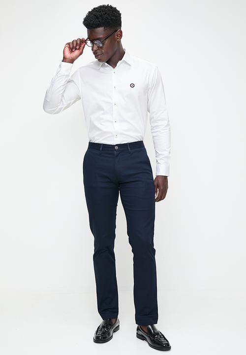 Ben Sherman - ESSENTIAL BEN SHERMAN CHINO PANT - NAVY