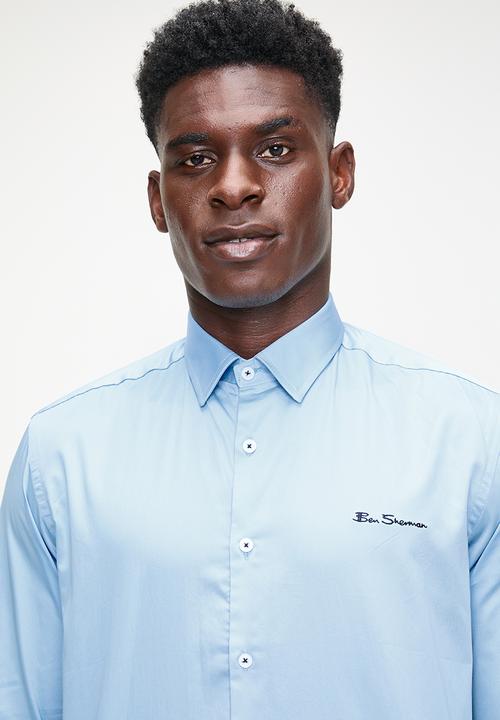 Ben Sherman - ESSENTIAL BEN SHERMAN SHIRT L/S - SKY