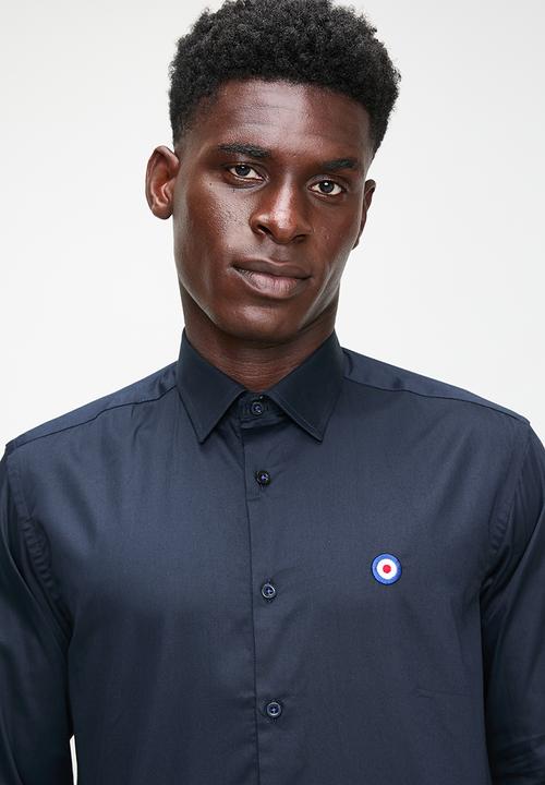 Ben Sherman - Essential target shirt long sleeve - navy