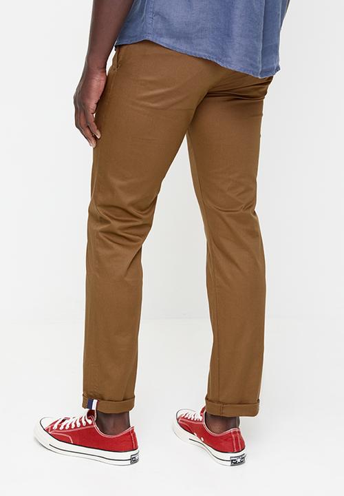 Ben Sherman - Essential ben sherman chino pant - walnut