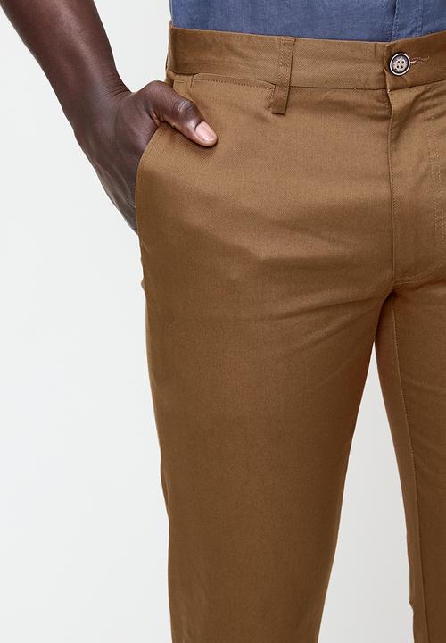 Ben Sherman - Essential ben sherman chino pant - walnut