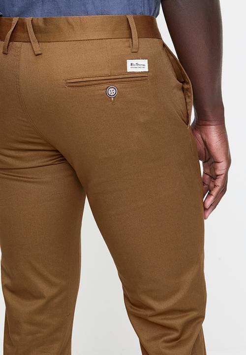 Ben Sherman - Essential ben sherman chino pant - walnut