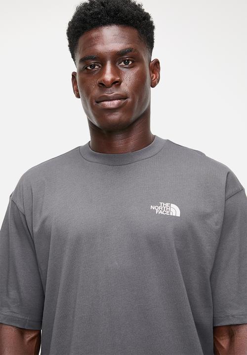 The North Face - Mountain Sketch Tee Oversize Fit - Anthracite Grey/White Dune (Eic)