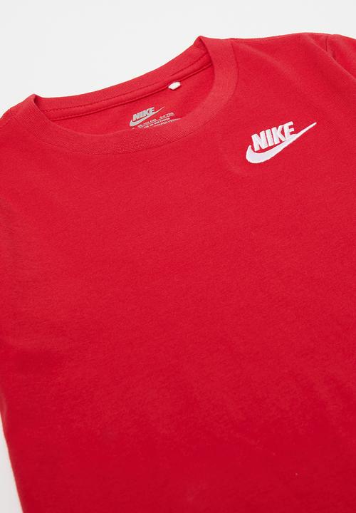 Nike - Nike club knit set - university red / black