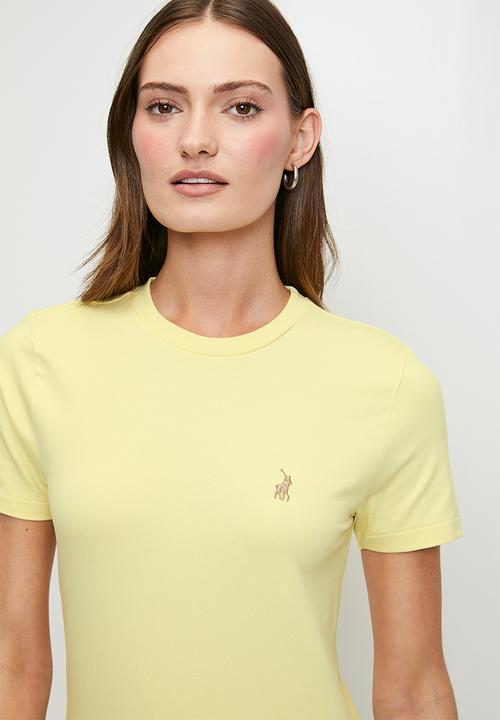 POLO - Wmn Allie s/s T-shirt - Soft Yellow