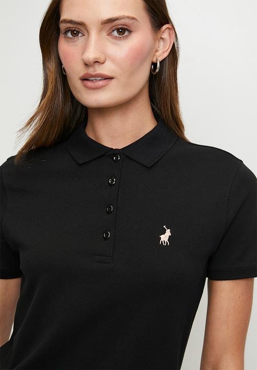 POLO - Wmn Margot s/s Golfer - Black