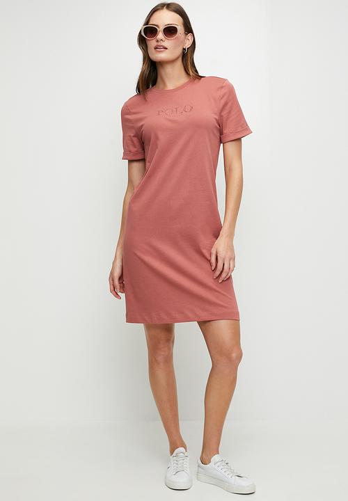 POLO - Wmn Nandi s/s T-shirt Dress - Rose