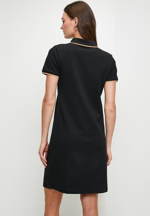 POLO - Wmn Leah s/s Golfer Dress - Black