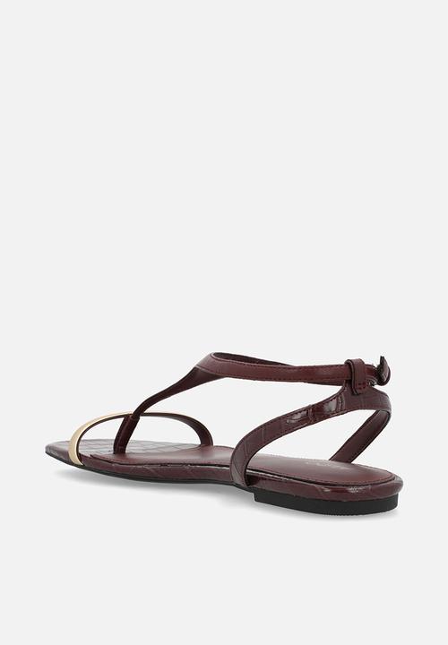 ALDO - Catlyn sandal - burgundy 