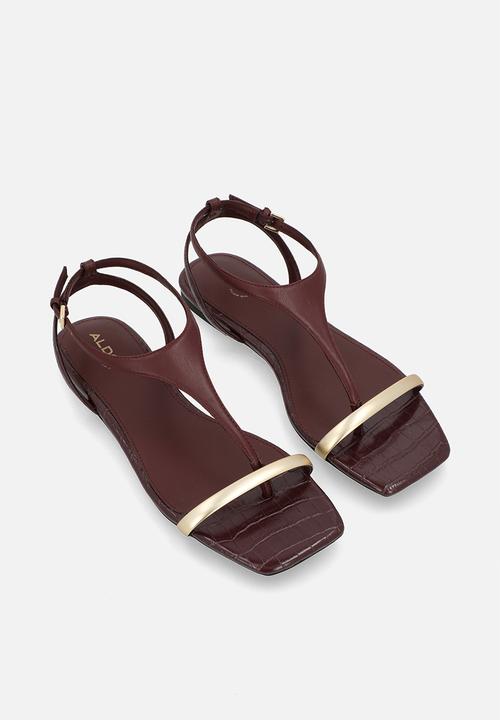 ALDO - Catlyn sandal - burgundy 