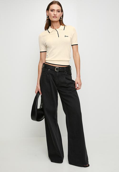 GUESS - Polo Sweater - Dove White