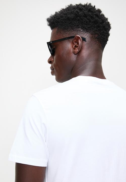 GUESS - Ss Cn Guess Triangle Tee - Pure White