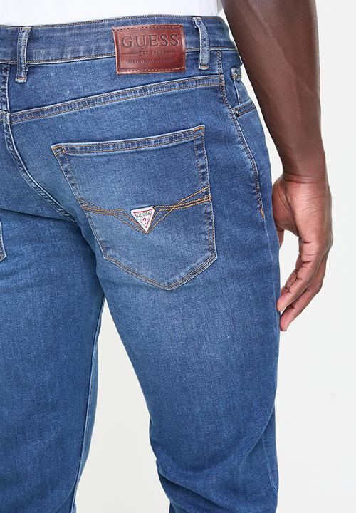 GUESS - Slim Straight - Mid Wash