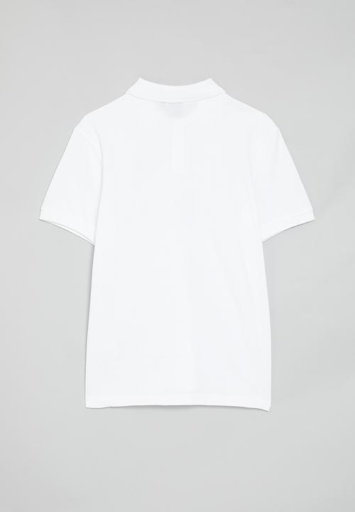 POLO - Boys layton ss golfer - white