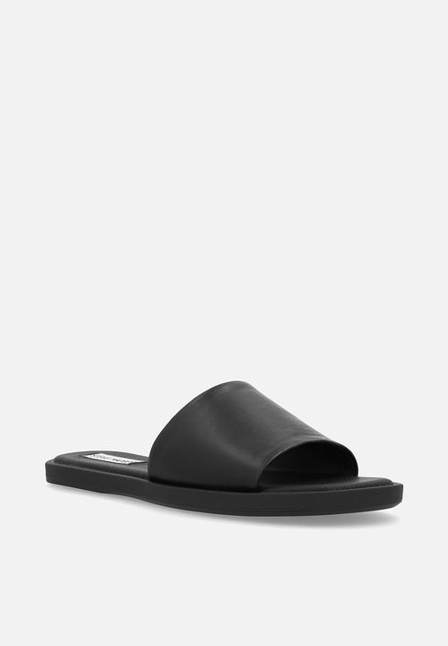 Steve Madden - Kaya slide - black leather