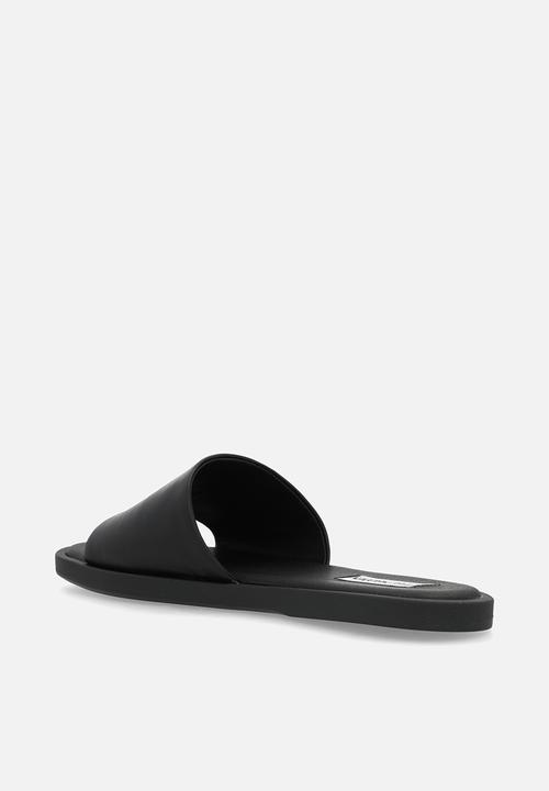 Steve Madden - Kaya slide - black leather