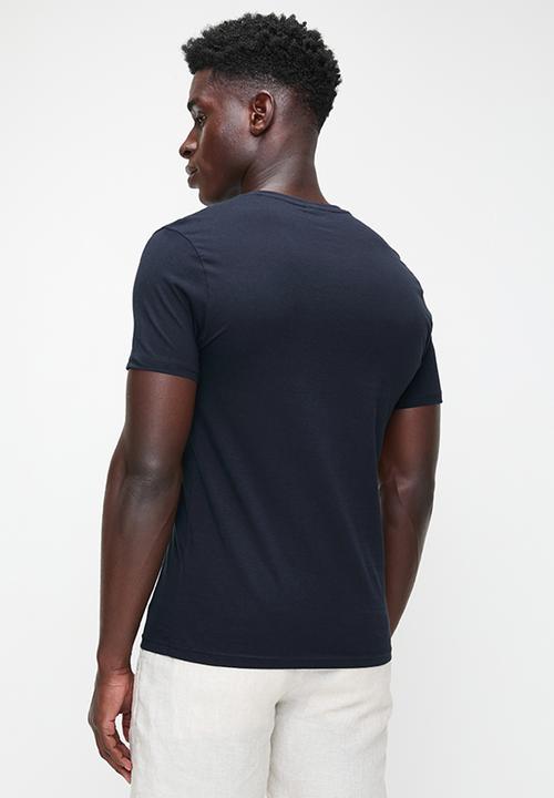 POLO - Mens v-neck T-shirt - navy