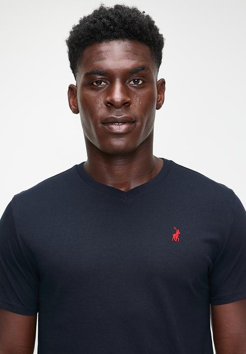POLO - Mens v-neck T-shirt - navy