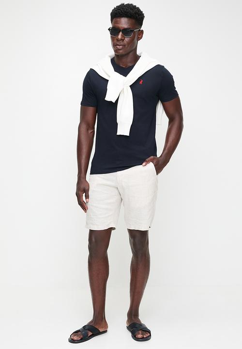 POLO - Mens v-neck T-shirt - navy