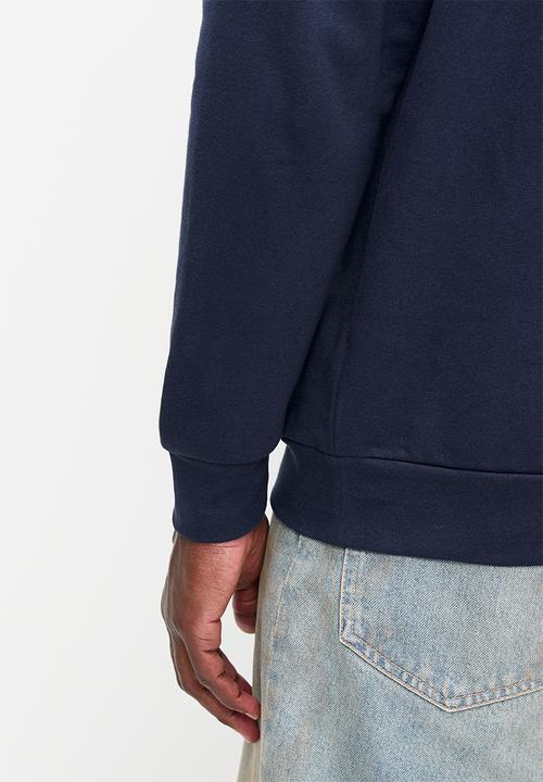 adidas Originals - Varsity Half Zip Sweatshirt  - night indigo