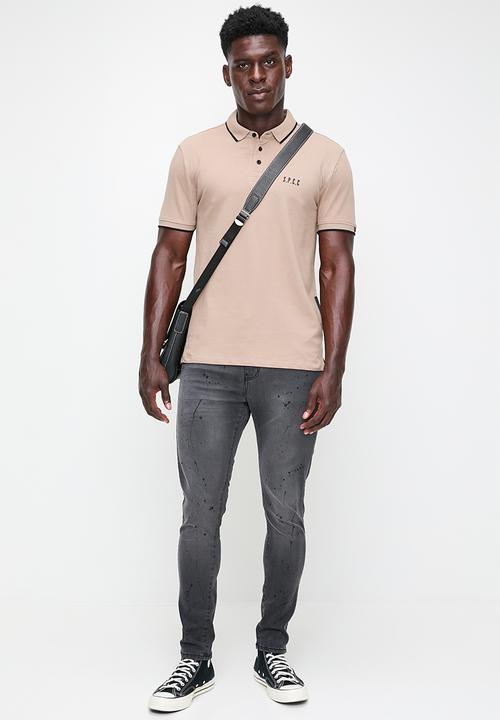 S.P.C.C - Amos Golfer  - Slimline Fit Signature Polos Nighthawk