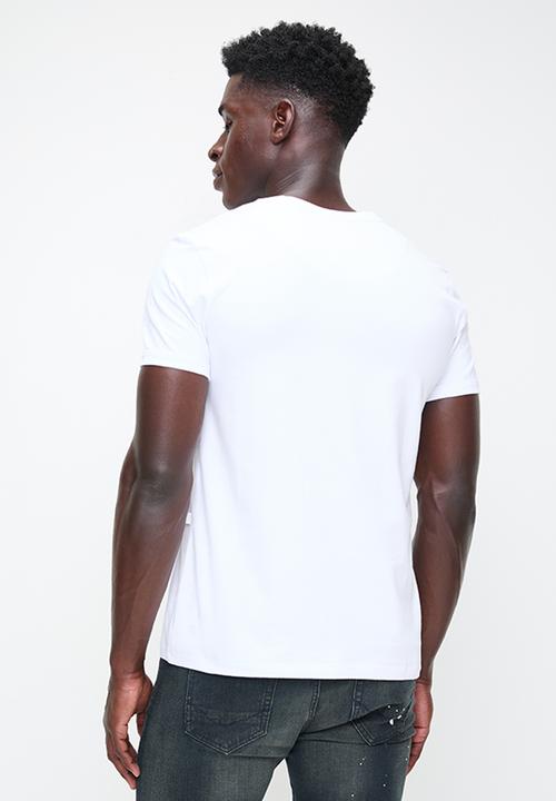 S.P.C.C - Copeland Tee  - Slimline Fit Signature Tees Optical White