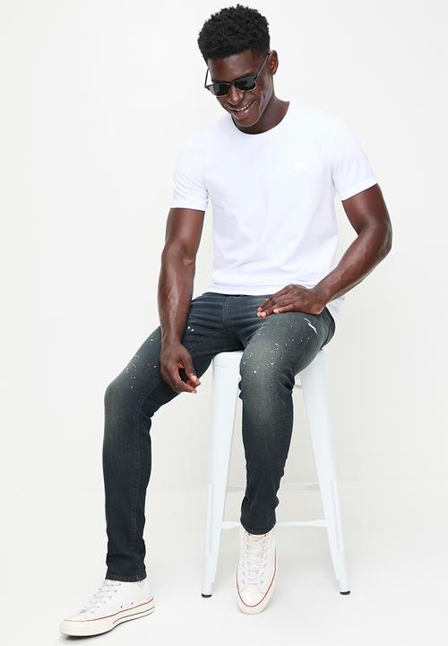 S.P.C.C - Copeland Tee  - Slimline Fit Signature Tees Optical White