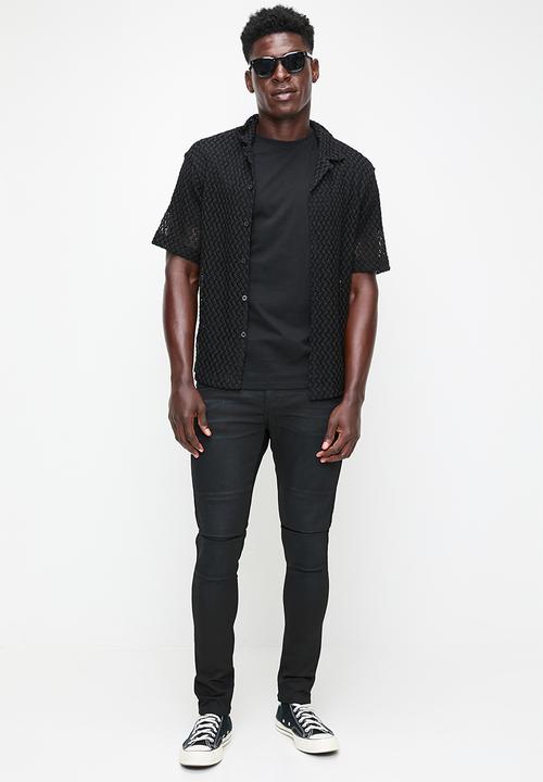 S.P.C.C - Lockhead Jeans  - Black Trench Fit Premium Denims Black