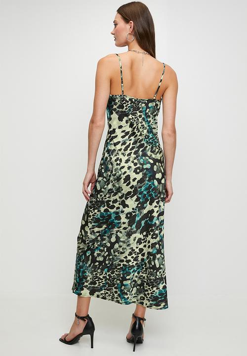 GUESS - New Akilina Dress - Aquarelle Leopard Print