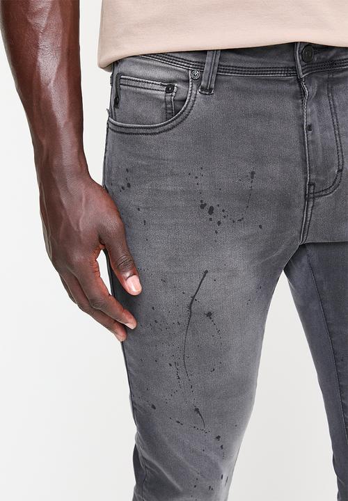 S.P.C.C - Insomniac Jeans  - Trench Fit Premium Denims Washed Black